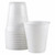 WHITE PLASTIC CUPS 100