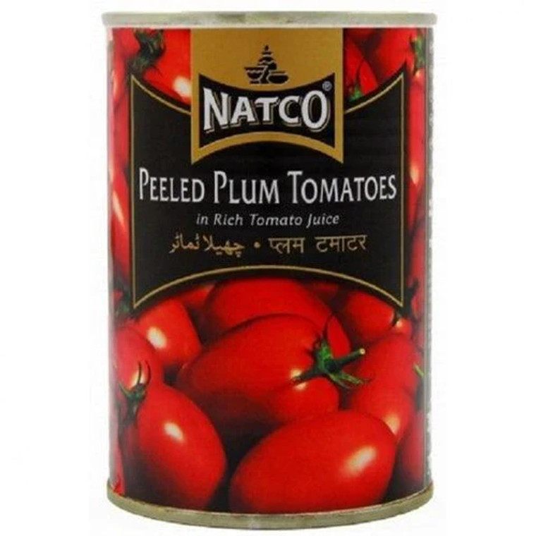 Natco Peeled Plum Tomatoes in Rich Tomato Juice - 400g