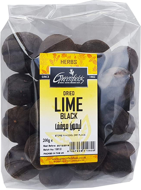 Greenfields Black Dried Lime 200g